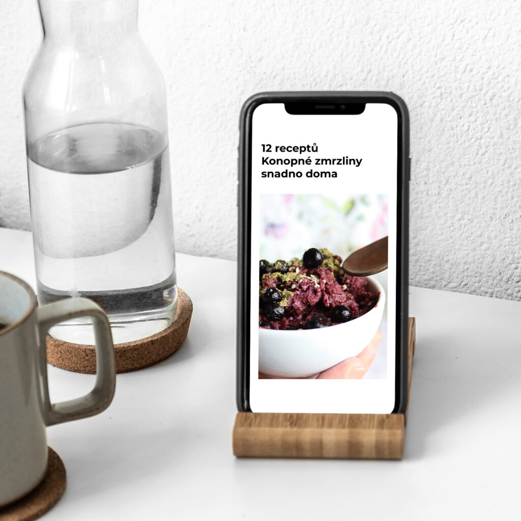 Vyzkoušejte konopné domácí zmrzliny.